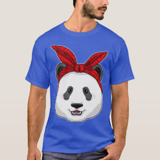 Panda med Bandana T Shirt