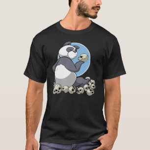 Panda med Döskallar T-shirt
