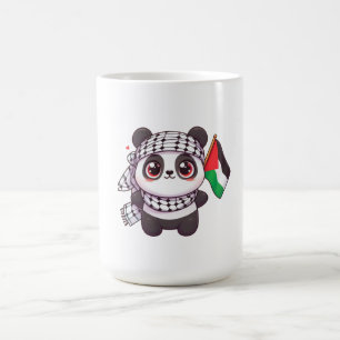 Panda med fred i Palestina Kaffemugg