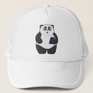 Panda med Mobile mobil Keps