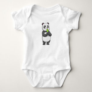 Panda med Popsicle T Shirt