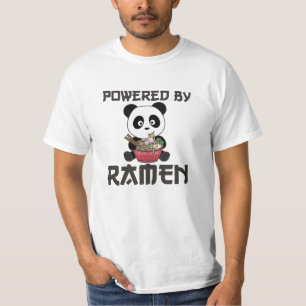 Panda med Ramen Sweet Kawaii Noodles Bears T Shirt
