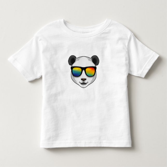 Panda med solglasögon t shirt (Framsida)