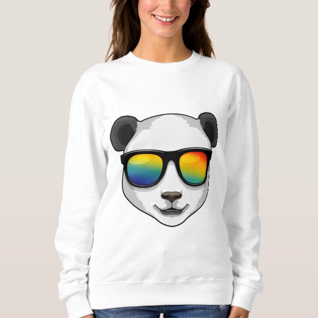 Panda med solglasögon t shirt (Framsida)