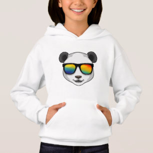 Panda med solglasögon t shirt