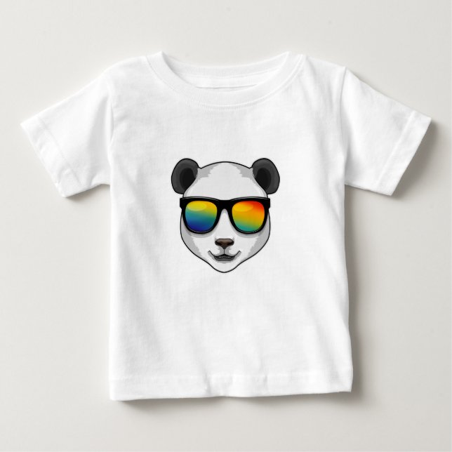 Panda med solglasögon t shirt (Framsida)