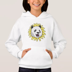 Panda med solros t shirt