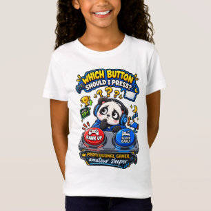 Panda Meme Rolig Söt Panda Humor Design T Shirt