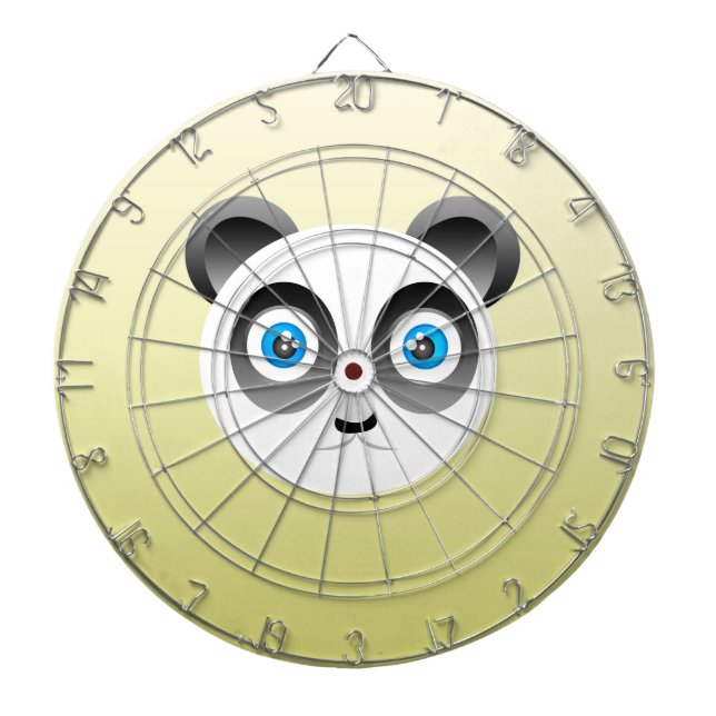 Panda Metall Cage Dartboard Piltavla (Framsidan)