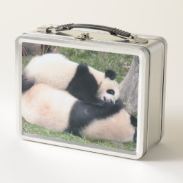 Panda Metall Lunchbox