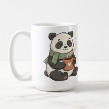 Panda Mignon - Illustration Animal Café