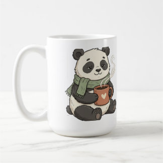 Panda Mignon - Illustration Animal Café Kaffemugg