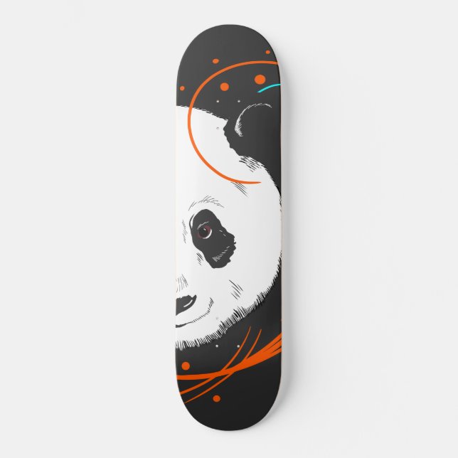 Panda Mini Skateboard Bräda 18,5 Cm (Framsida)