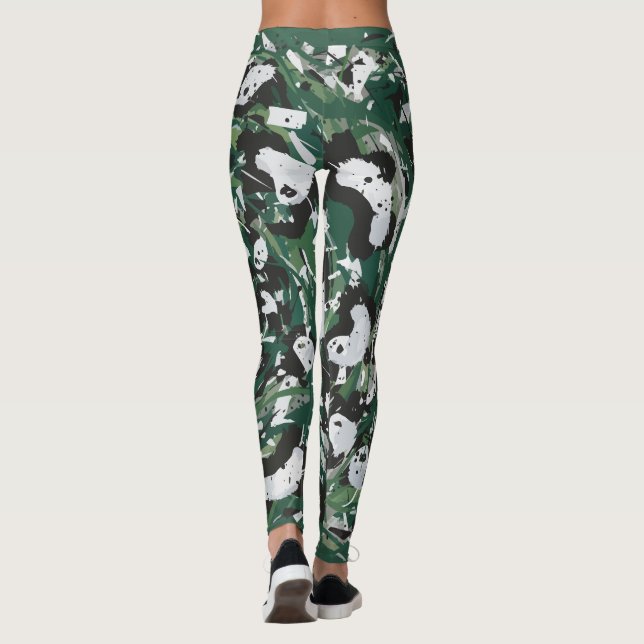 Panda-monium Leggings (Baksida)