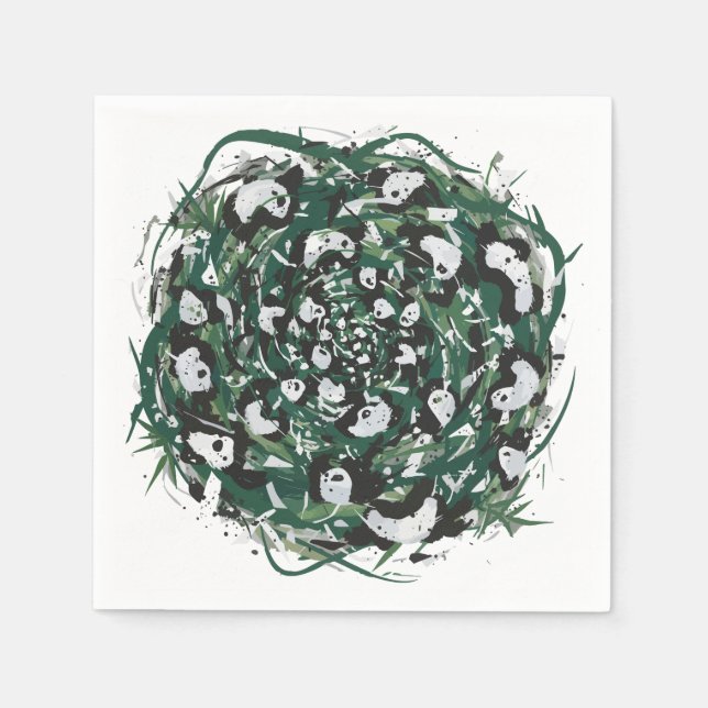 Panda-monium Pappersservett (Framsidan)