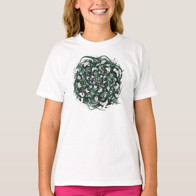 Panda-monium T Shirt (Framsida)