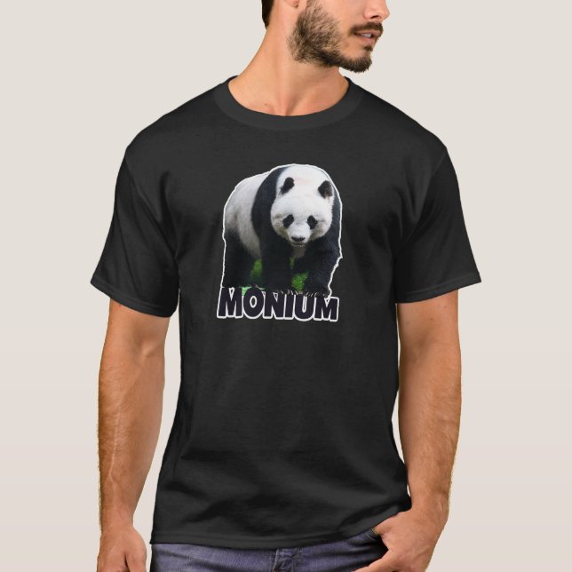Panda-moniumskjortor Tee Shirt (Framsida)