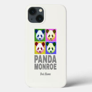 Panda Monroe Bear Pop Art Porträtt