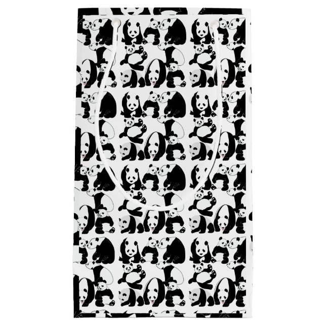 Panda mönster White BG (Framsidan)