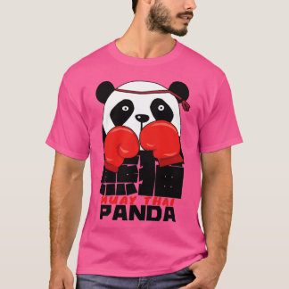 Panda Muay Thai T Shirt