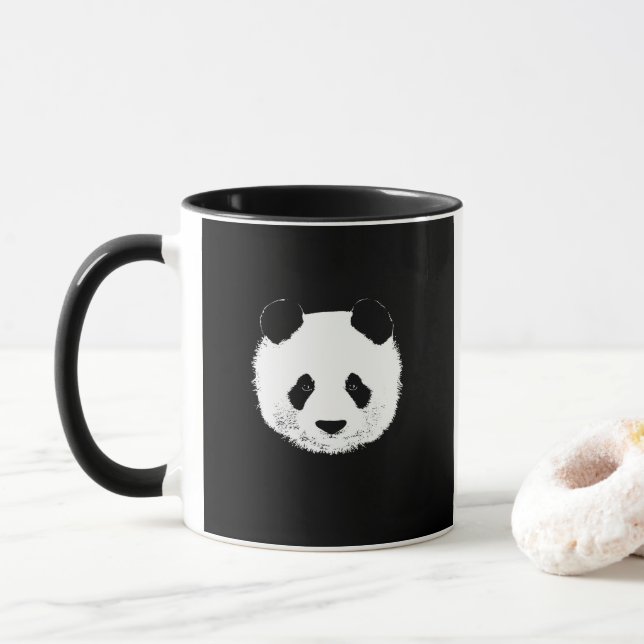 Panda Mugg (Med munk)