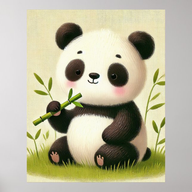 Panda Munchies Poster (Framsidan)
