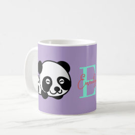Panda Named Mug Kaffemugg