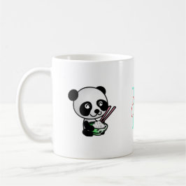 Panda Named Mug Kaffemugg