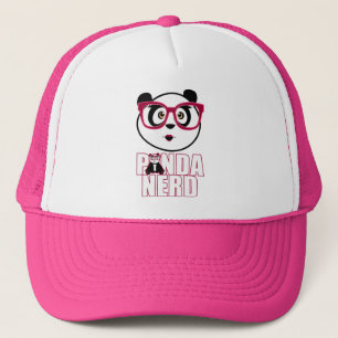 Panda Nerd Girl Keps