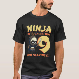 Panda Ninja I'M 9 Nine Ninja 9Nd T Shirt