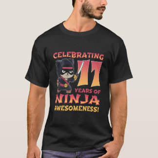 Panda Ninja JAG ÄR 1 Elva Ninja 1:a T Shirt