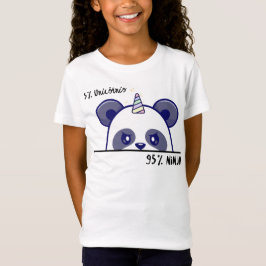 Panda Ninja Unicórnio T Shirt