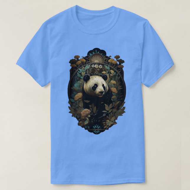 Panda Nouveau 1 T Shirt (Design framsida)
