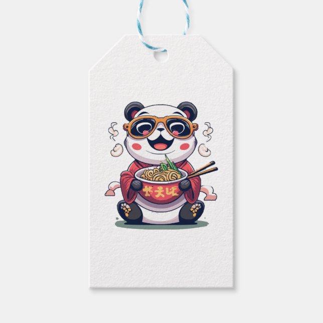 Panda Nudlar Presentetikett (Framsidan)