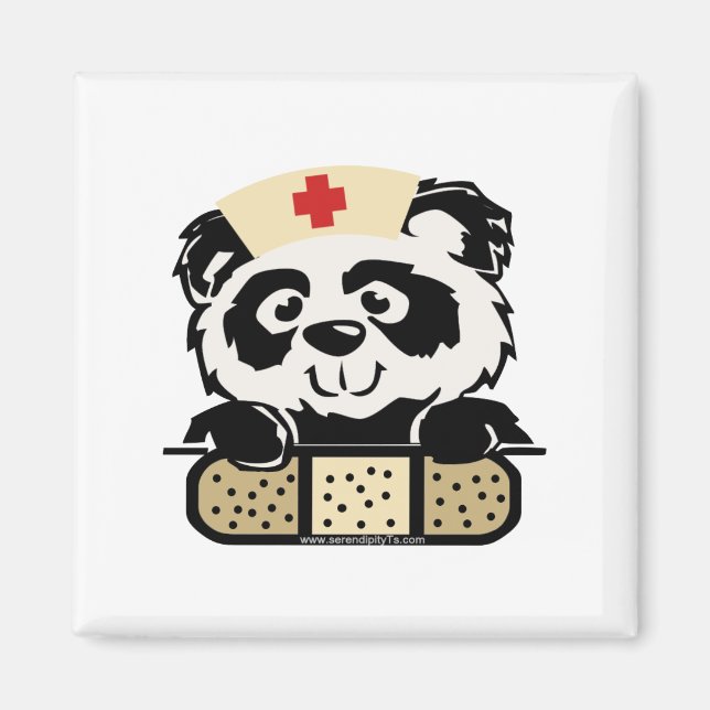 Panda Nurse Magnet (Framsidan)