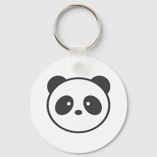 Panda-nyckelkedja Nyckelring (Framsida)