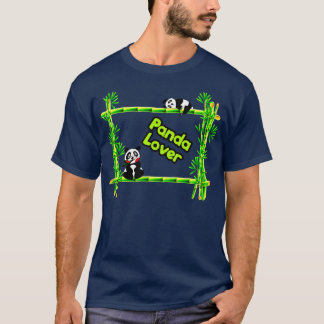 Panda och bamboo t shirt