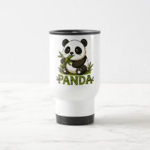 panda och bambu