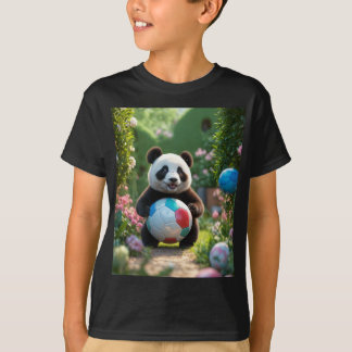 Panda och Boll T Shirt