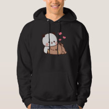 Panda och Brownie Bear Couple
