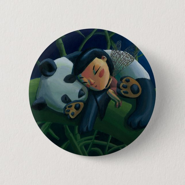 Panda och fe knapp (Framsida)