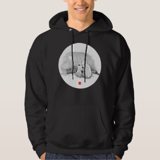 Panda och Polar Bear Hoodie