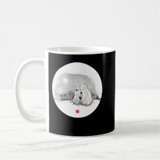 Panda och Polar Bear Kaffemugg