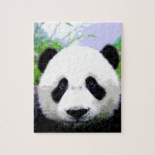 Panda Öga Pussel (Vertikal)