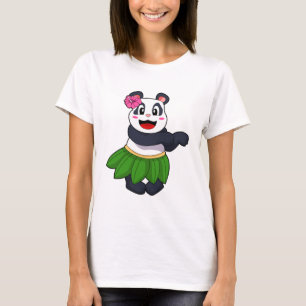 Panda på Ballet Dance T Shirt