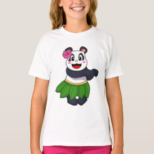 Panda på Ballet Dance T Shirt