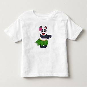Panda på Ballet Dance T Shirt