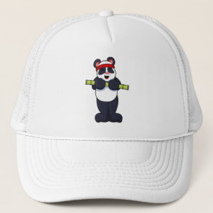 Panda på jobbet med Bamboo Weight Keps