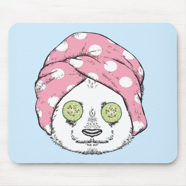 Panda på Span Musmatta (Framsidan)