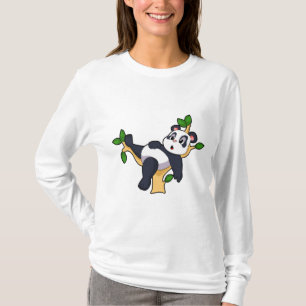 Panda på Träd T Shirt
